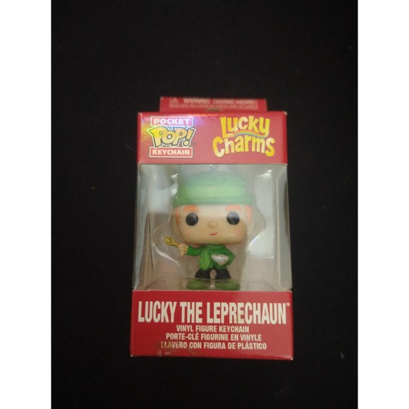 Lucky the Leprechaun Funko Pocket Pop vinyl keychain lucky charms